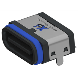 XB-ATCF-16-015 TYPE C 16P anti-jellyfish seat plate L=7.45mm (U-shaped full plastic type)